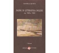 Pagine di letteratura inglese. Tra '800 e '900