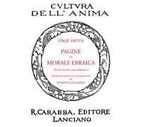 Pagine di morale ebraica - [Casa Editrice Rocco Carabba]