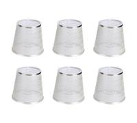 PAGJHRFJG 6X Comodino Mini Paralume Trasparente Lampadario Lampada nel Tessuto Lampada da Parete Lampada da Tavolo Sostituzione Shell Cover