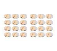 PAGJHRFJG Convertitore per Spille Mini Pin da 24 Pezzi, Retro per Spille Magnetiche in Metallo Convertitore per Spille Danni per Sciarpe Scialli Hijab ()