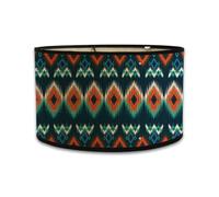 PAGJHRFJG Paralume Stampato Paralume Ovale 30 * 30 * 20CM Paralume Vintage per Lampadari e Lampade da Terra e