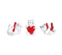 PAGJHRFJG Simboli di Affetto D', Cartoni Animati, Orsetto D', Statuette in Resina per Decorazioni per Matrimoni, San, Centrotavola Carino, Mensola