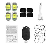 PAGJHRFJG Wireless A LED con Luce Stroboscopica per Moto, Auto, Indicatore di Anticollisione, Indicatore di Lampada, Accessori per Droni