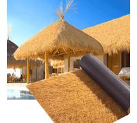Paglia artificiale per tetti, Rotolo di paglia artificiale da 0,5 m o 1 m di larghezza for coperture e decorazioni(0.5 * 5m(1.6 * 16.4ft))
