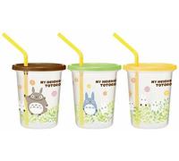 Paglia Tumbler Tre Set My Vicino Totoro Piante Studio Ghibli Nuovo Da Giappone