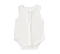 Pagliaccetti Neonato Tutine per neonati Bambino Pigiama tinta unita Morbido e Traspirante Simpatica Idea Regalo baby shower gravidanza