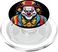 Pagliaccio Inquietante Halloween Spaventoso Con Clown Costume Incubo PopSockets PopGrip per MagSafe
