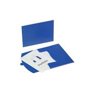 PAGNA 21007-07 - Cartellina portadocumenti, in polipropilene, colore: Blu