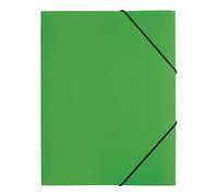 Pagna 21613 - 05 cartellina con ELASTICO, formato A4, 3 lembi, Verde