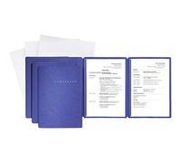 Pagna 22028-02 applicazione Set di 3 fustelle con applicazione tedesco "Bewerbung",/2-Dorsi per rilegatura, 3/ogni buste formato DIN B4/Blu
