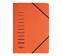 Pagna 24007-12 - Cartella con elastico, formato A4, colore: Arancione