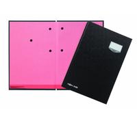 Pagna 24202-04 - Cartelletta per firme, 20 pezzi, con copertina ecologica, colore: Rosa