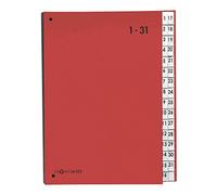 PAGNA 24329-01 CARPETA A4 CARTÓN ROJO
