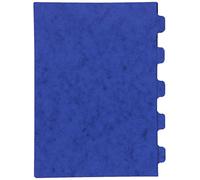 Pagna 25251-02 - Indice guida in cartone presspan, formato A5, blu