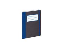 Pagna 26066-06 - Taccuino Basic in formato A5, 192 pagine a quadretti, colore: Blu