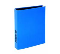 Pagna 40851-06 - Raccoglitore per documenti della banca, formato A4, fascia interna laminata con 2 anelli, colore: blu