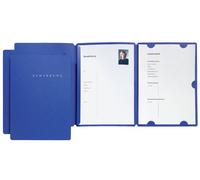Pagna Bewerbungsmappe 3-er Set Select blu