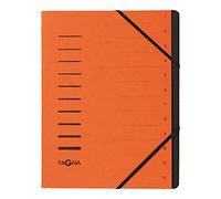 Pagna cartellina 7 pezzi 12 pezzi 12-pezzi orange