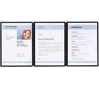 Pagna Cartellina con scritta Bewerbung Nero