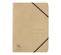 PAGNA Elastic Folder A4 Pure 3 Flaps Natural