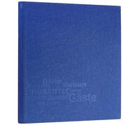 Pagna Europe 30903-07 Guest Book Cloth Binding with Blind Embossing 245 x 245 MM