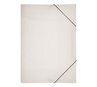 Pagna Lucy Colours - Cartellina con elastico, formato A3 PP, 3 alette interne, trasparente