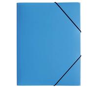 Pagna Lucy - Raccoglitore in formato A4 con banda elastica blu