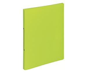 Pagna Lucy-Raccoglitore in polipropilene, formato A4, modello"Trend", motivo: meccanismi, 2 anelli, 16 mm, colore: verde Lime