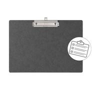 PAGNA Multipack 44017-04 - Portablocco formato A4, in cartone rigido, 10 pezzi, colore: Nero