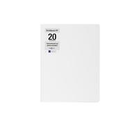 PAGNA Office 21009-02 - Portalistino A4 in polipropilene, colore: Bianco
