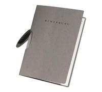 Pagna - Pagna Bewerbungsmappe "Swing", DIN A4, aus Karton, grau