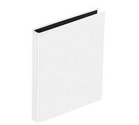 Pagna-Raccoglitore ad anelli, formato A4, meccanismo a 2 anelli, colore: bianco