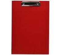 Pagna - Supporto per fogli A4, a clip, rosso
