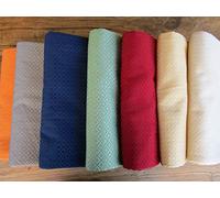 PAGO POCO Telo Arredo Copritutto in Tinta Unita Damascato Misura:200x280 Made in Italy Novita' 2020!!! (Beige)