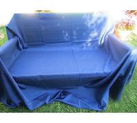 PAGO POCO Telo Arredo Copritutto in Tinta Unita Damascato Misura:200x280 Made in Italy Novita' 2022!!! (Blu)