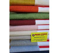 Pago Poco Telo Arredo Multiuso Copritutto In Tinta Unita Misura:260x260..100% Cotone (giallo)