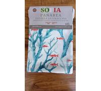 Pago Poco Tovaglia Rettangolare Antimacchia Fantasia CORALLO e STELLA MARINA Resistente alle macchie - idrorepellente NO STIRO!!!! Tutte Le Misure (140X240)