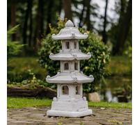Pagoda giapponese. Lanterna in pietra scultura in pietra 87 cm 67 kg grigio c...