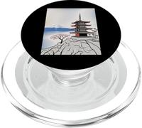 Pagoda giapponese Monte Fuji Cherry Blossom Paesaggio Arte PopSockets PopGrip per MagSafe
