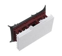 Pagoda Miniatura in Plastica , 10x6,8x5,5cm, cinese | Decorazione Micro Paesaggio, Dettagli di Altari e Tetti Curvi, per Bonsai, Zen e Tavoli da Tè