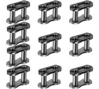PAGOW 10 pezzi #25 Catena Master Link Roller Master Connector Link per Baja Doodle Bug Motovox Mini Bike Harbor Freight Predator 212cc Go Kart Ca