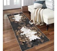 PaGuvFng Lavabile Tappeto Corridoio 70 x 90 cm Tappeto passatoia Cucina Multiuso Lavabile Antiscivolo Tappeti Casa Moderno Tappeto Runner Lungo per Corridoio Ufficio Salotto Camera da Letto Entrata