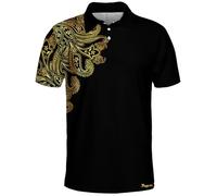 PAGYMO Camicie da golf per gli uomini divertenti camicie da golf per gli uomini camicie da golf pazze per gli uomini Regali di, Aop-polo-96338, 5XL