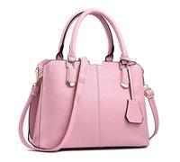 Pahajim Borsa a Mano Donna Elegante PU Pelle Borsa Tracolla Rigida Borse Donna a Spalla per Lavoro, Shopping e Viaggi