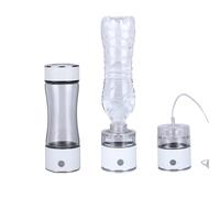 PAHION Borraccia Acqua Idrogeno Alcalina Portatile, Generatore Ionizzatore Acqua Ricca di Idrogeno con Tecnologia SPE, Adattatore Bottiglia, Contenuto Fino A 1600 PPB, 330ML