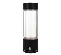 PAHION Borraccia Generatrice 2-in-1 200ML modalità Doppia 3000-5500PPB Elettrolisi SPE Alta Concentrazione Bicchiere Idrogeno & Generatore di Ioni Negativi Design Compatto per Casa Ufficio Viaggio
