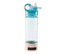 PAHION Bottiglia d'Acqua Ricca di Idrogeno Idrogeno Alcalino Generatore di Acqua Ionizzatore con Lo Schermo del LED Modo 3mins E 6mins Fanno L'acqua Dell'idrogeno di Alta Concentrazione 400ml(Gold,B)