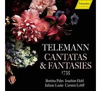 Georg Philipp Telemann Telemann: Cantatas & Fantasies 1735 (CD) Album