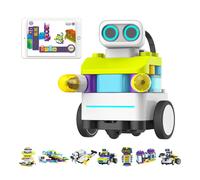 PAI TECHNOLOGY BOTZEES Classic Plus Coding Robots for Kids Remote Control Robot 8 in 1 AR STEM Toys for 4+ Years Old Kids (APP Based iOS