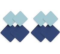 Paia di Orecchini a Bottone a Forma Quadrata Geometrica a Blocchi di Colore alla Moda da Donna per Le Donne, Ragazze Adolescenti, Compleanno, Amici di Natale Convenient Design